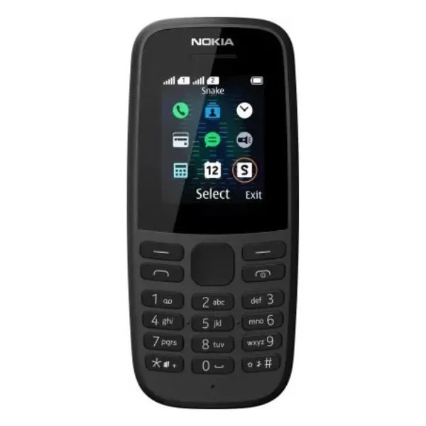 (refurbished) nokia 105 single sim keypad phone (refurbished) nokia 105 single sim keypad phone